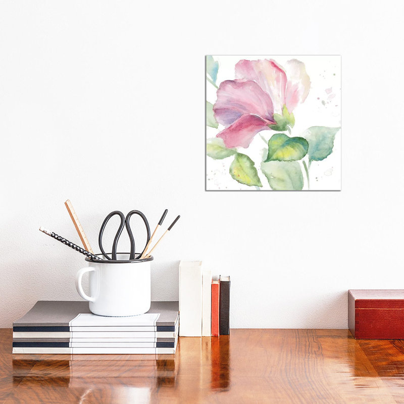 Fragrant Hibiscus I by Lanie Loreth - Wrapped Canvas Painting, 30.48 cm H x 30.48 cm W