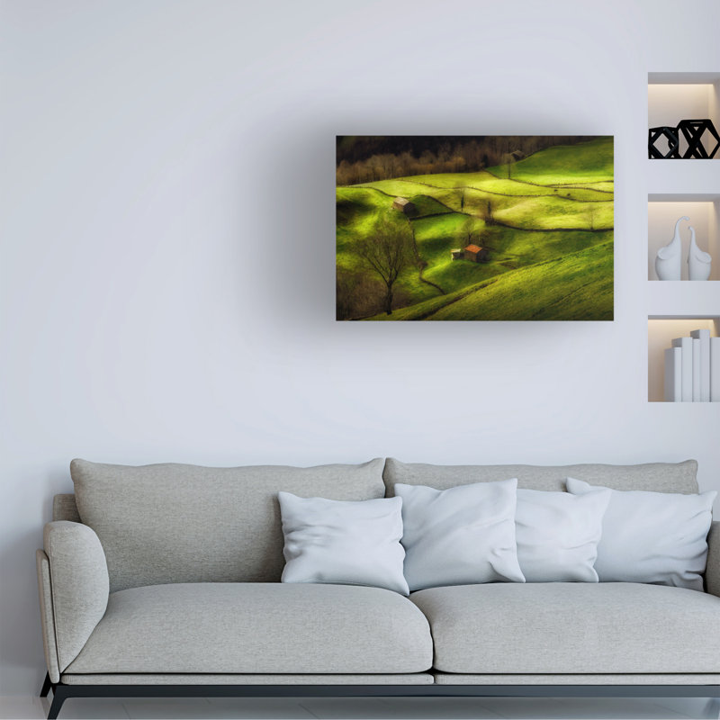 Art sur toile, Fran Osuna Pasiegos, H 12 po x l 19 po