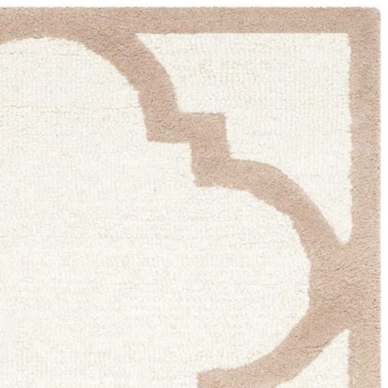 Cannen Hand Tufted Wool Geometric Rug