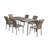 Aurora 2 Extendable Dining Set-642706685