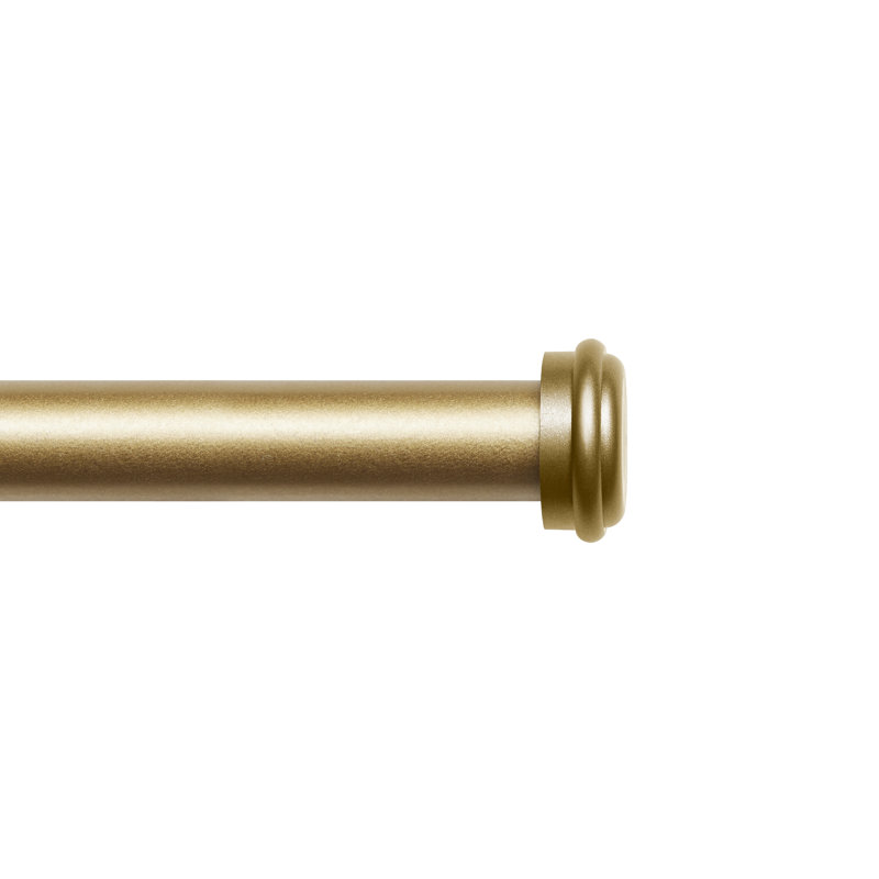 Topper Outdoor Adjustable Single Curtain Rod