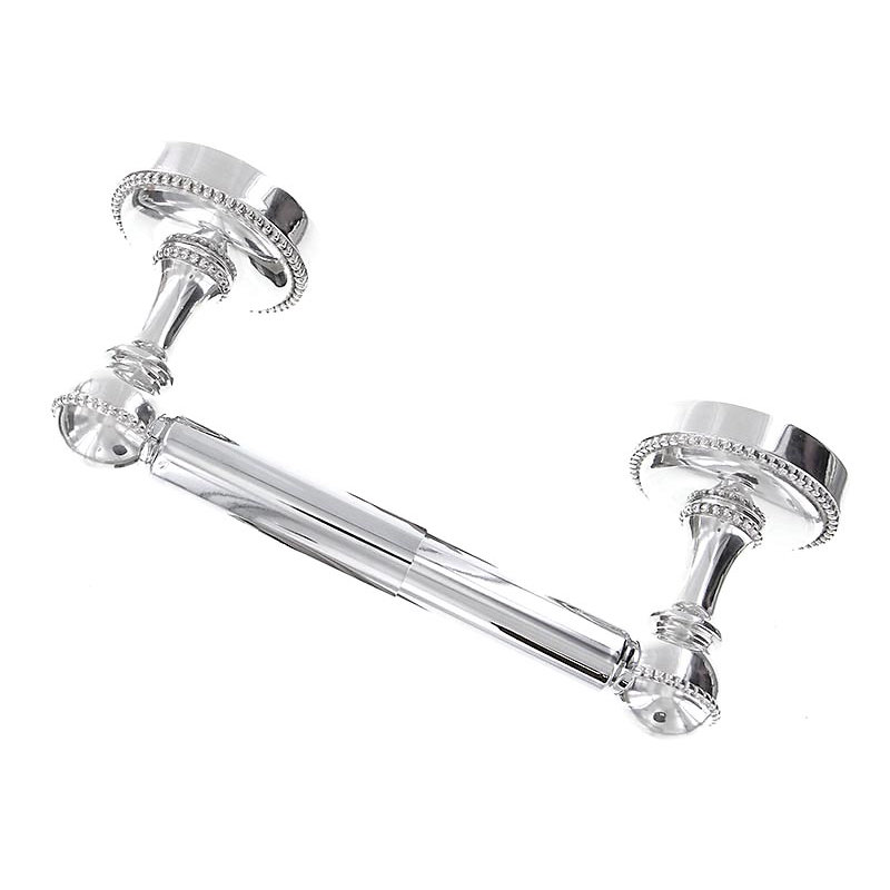 San Michele Wall Mounted Spring Toilet Paper Holder, Polished Nickel