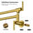 Kichae Pot Filler Folding Wall Mount Kitchen Faucet-89496316