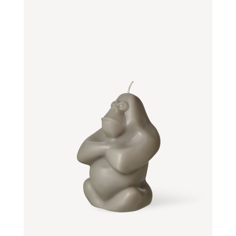 Gabba Unscented Novelty Candle, Gray