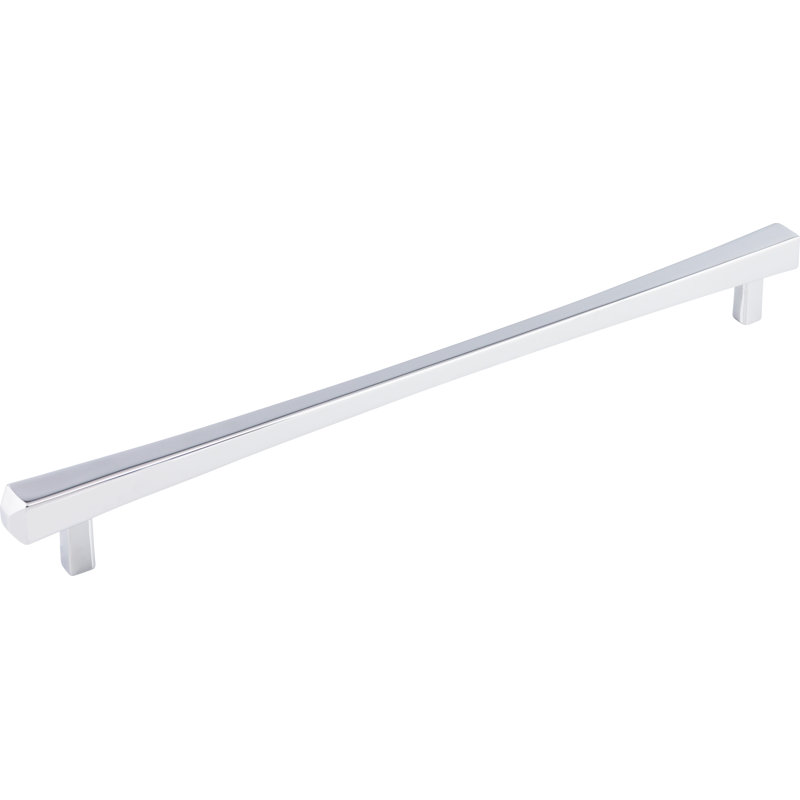 Juliet Bar pull, Polished Chrome, 12" Center to Center