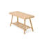 Banc de rangement en bois massif