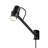 LED Plug-in Armed Sconce