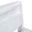 Lit plateforme double avec rangement, tête de lit à DEL, lit gigogne simple, 3 tiroirs, blanc et bois massif et lit de construction avec tête de lit avec rangement, tiroirs pour un sommeil réparateur-1404091277