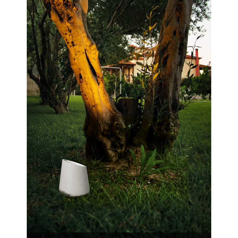 Transparent Pedestal Light, White