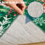 Tapis de Noël à motifs de rennes et de flocons de neige, antidérapant, antitache, lavable à la machine, pliable, idéal pour la décoration intérieure des fêtes de fin d'année.-630895625-630895627