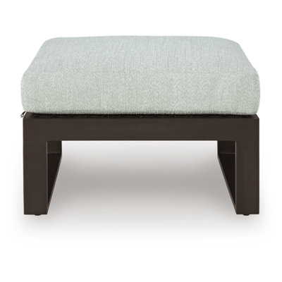 Iovanna Outdoor Ottoman With Cushion