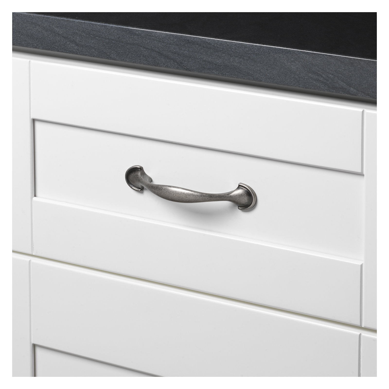 3" Center to Center Arch Pull Multipack, Weathered Nickel