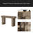 Elegant Console Table,Wooden Side Table-1420131818