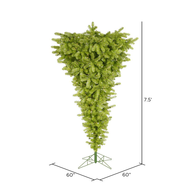 7.5' H Lighted Artificial Christmas Tree