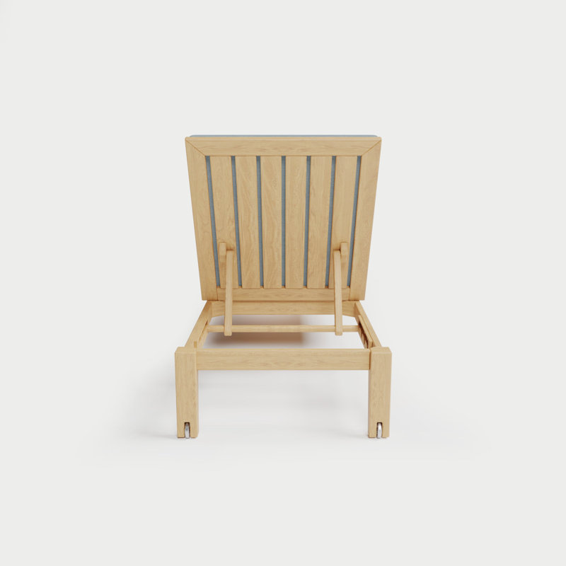 Solerno Heated Chaise Lounge — Dove, Seaglass