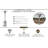 Fire Sense Performance Series Patio Heater with Wheels 50,000 BTU Output-Unpainted Stainless Steel