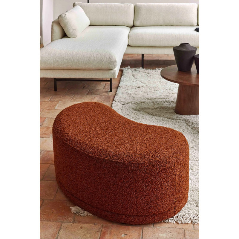 Enzo Pouf, Rust Polyester/Acrylic