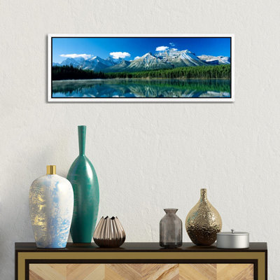 Herbert Lake Banff National Park Canada - Wrapped Canvas Panoramic Print