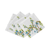 Cherry Blossom Cotton Sateen Cocktail Napkins