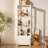 71'' Freestanding Display Cabinet With 2 Storage Drawers