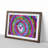Rainbow Swirls in Abstract - Picture Frame Painting Print-55765479-55765480