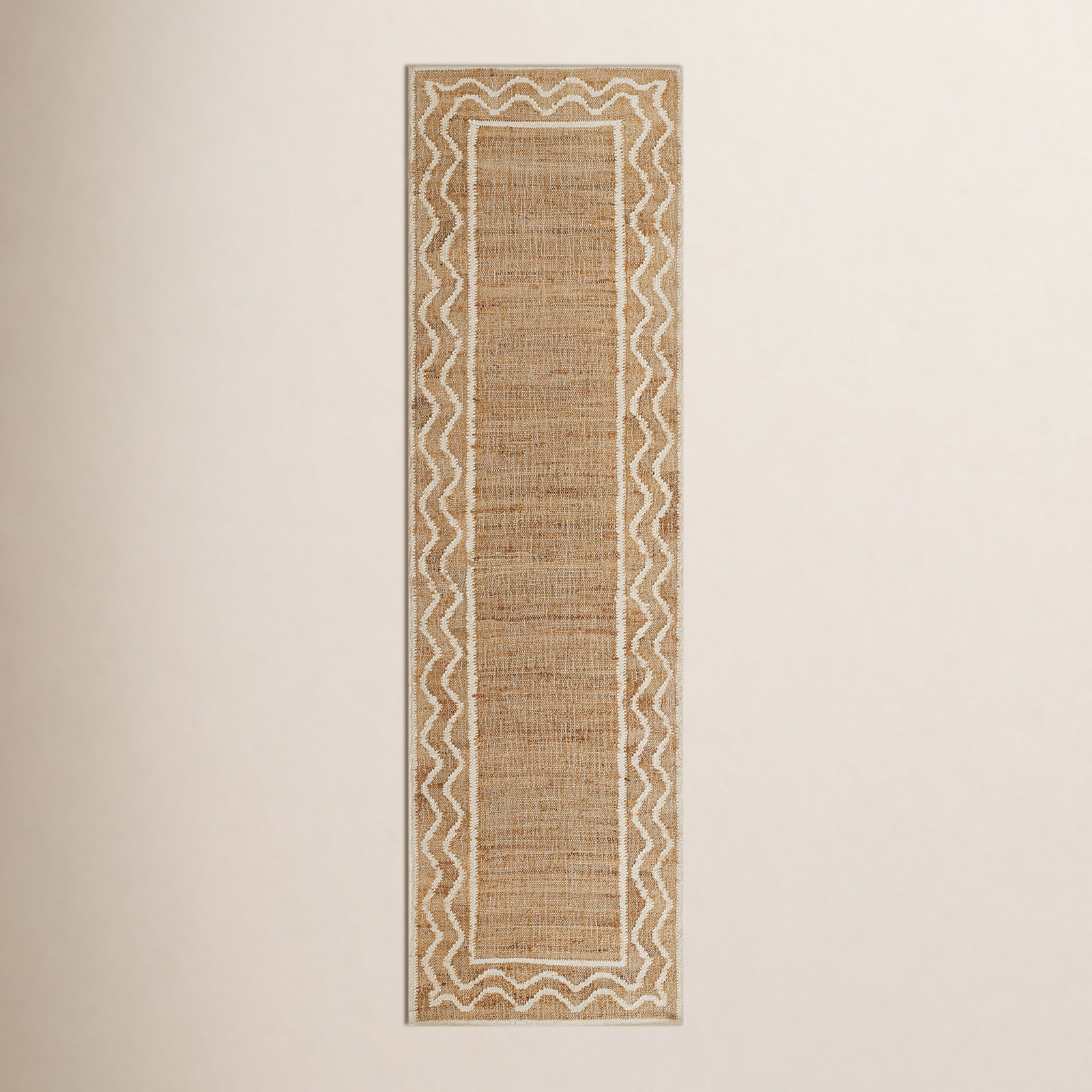 Orchard Natural Hand-Woven Jute Rug, Runner 2'3" x 8'