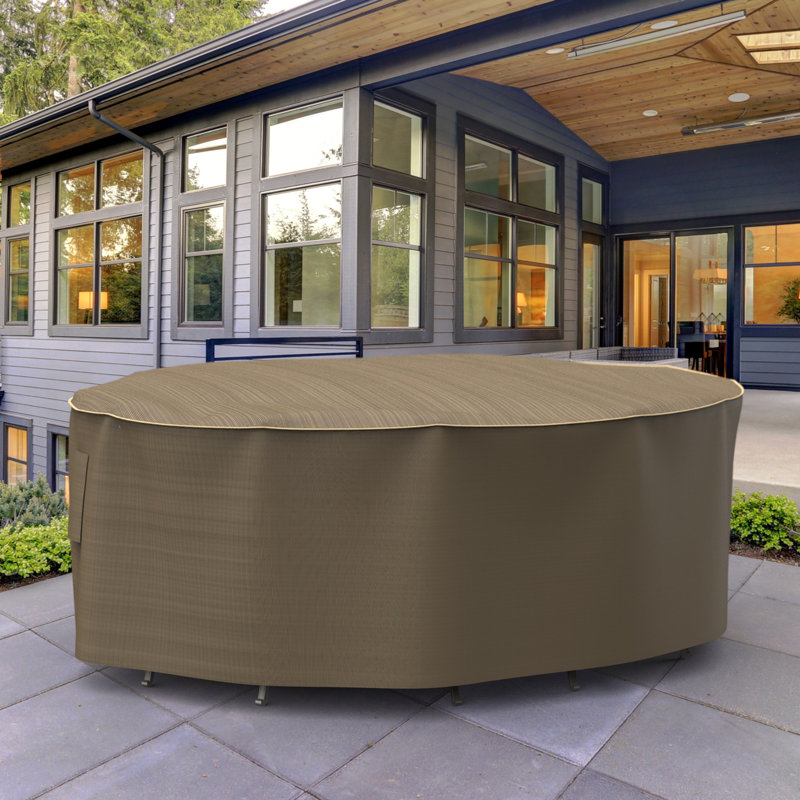 Hillside Weatherproof Patio Table & Chairs Set Cover, 30" H x 60" W x 88" D