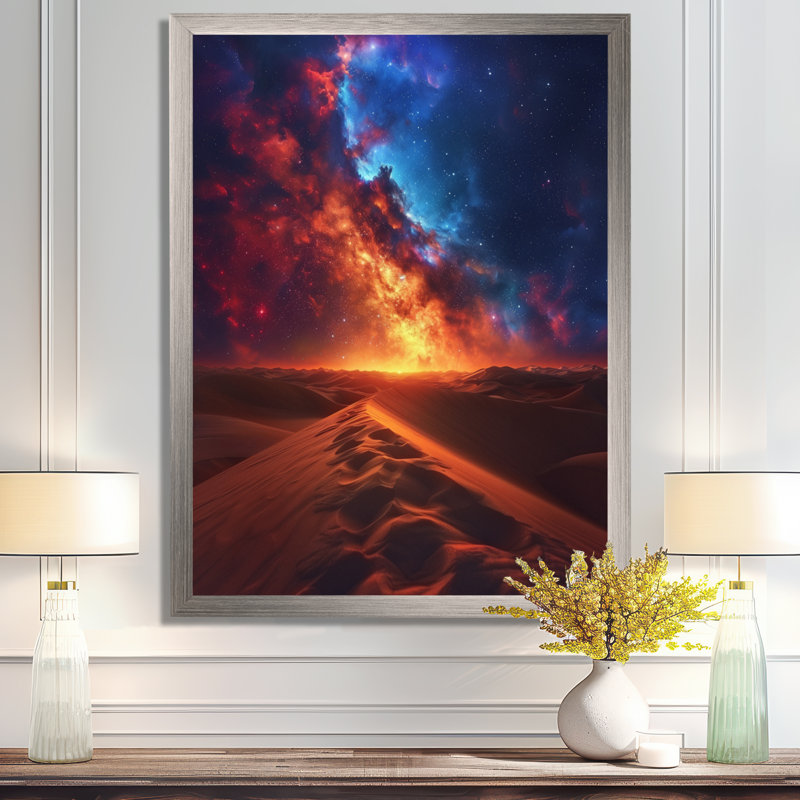 Hitchin - paysages, impressions sur toile, H 32 po x l 16 po, Argent argent, Reproduction encadrée d'une seule photo
