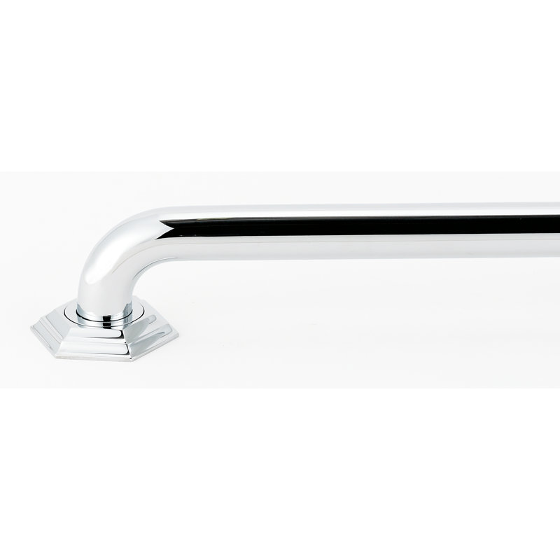 Nicole Grab Bar Bracket, Polished Chrome