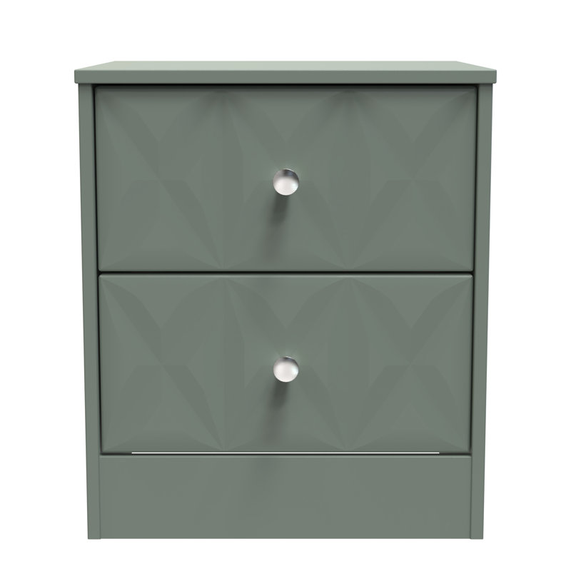 San Jose Bedside Table, Reed Green