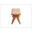 Velentina Rattan & Natural Finish Bench