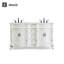 Ensemble de meuble-lavabo double 60 po Lunette-974863399-1031463438