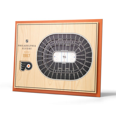 NHL 5-Layer StadiumViews 3D Wall Art Print