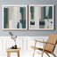 «Close to the Edge I», ensemble de 2 peintures sur toile encadrées-1648779362-1648779373