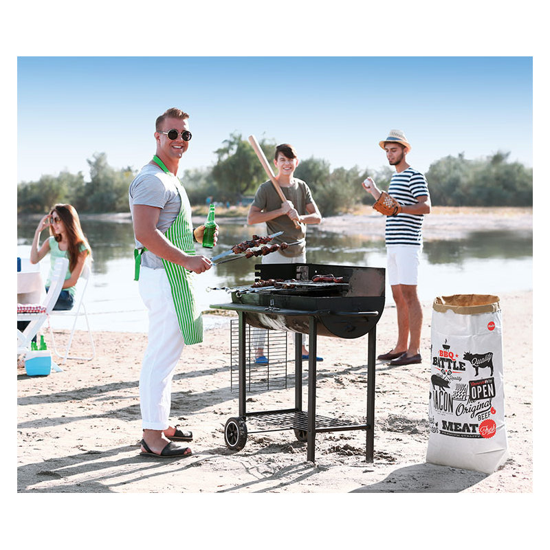 Poubelle 21 gallons barbecue