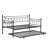 Daybed With Trundle  BLACK