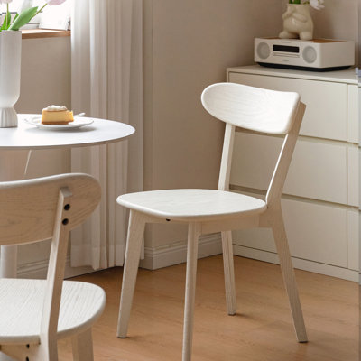 Chaises d'appoint contemporaines avec pieds en bois