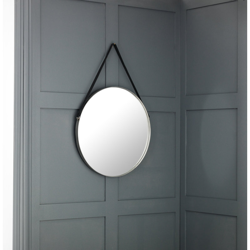 Deonte Metal Flat Wall Mirror