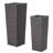Brown Flowerpot - 2 Pots With Iron Stunning Two Flower Pots, And-2075226180