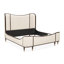 Camellia Field Upholstered Wingback Bed-551144635
