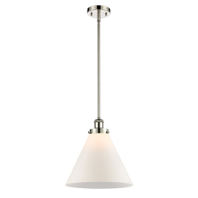 Luminaire suspendu conique à 1 lumière Gelinas