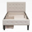 Lit plateforme simple avec rangement Columbus-91245711