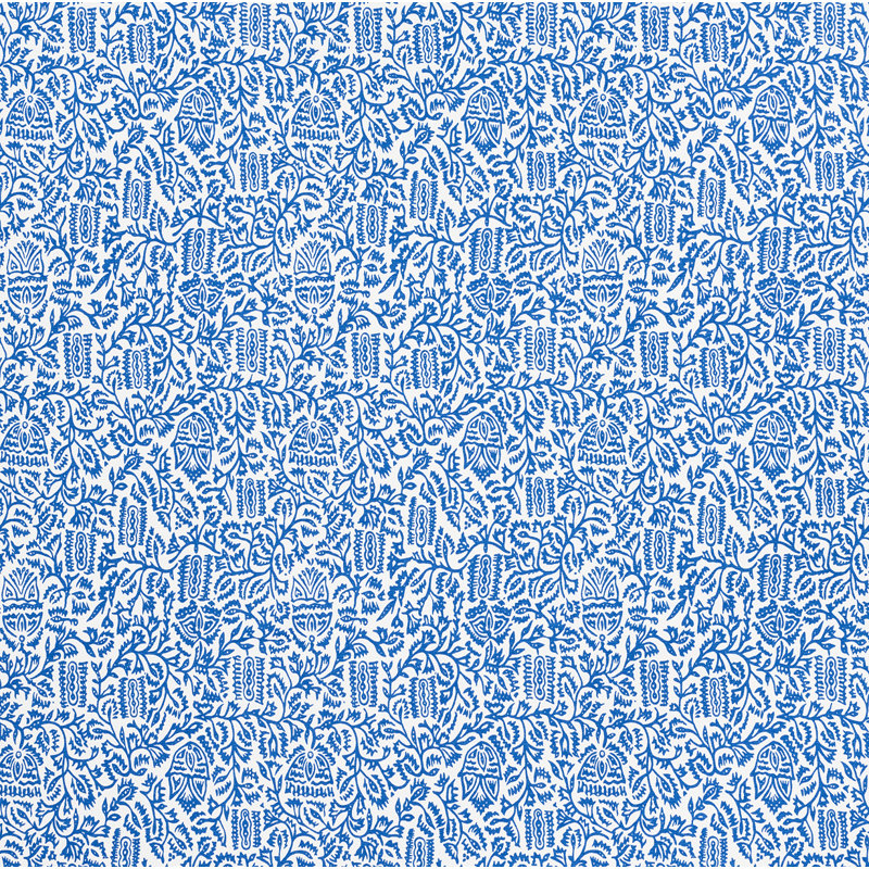 Tissu Morris, Bleu