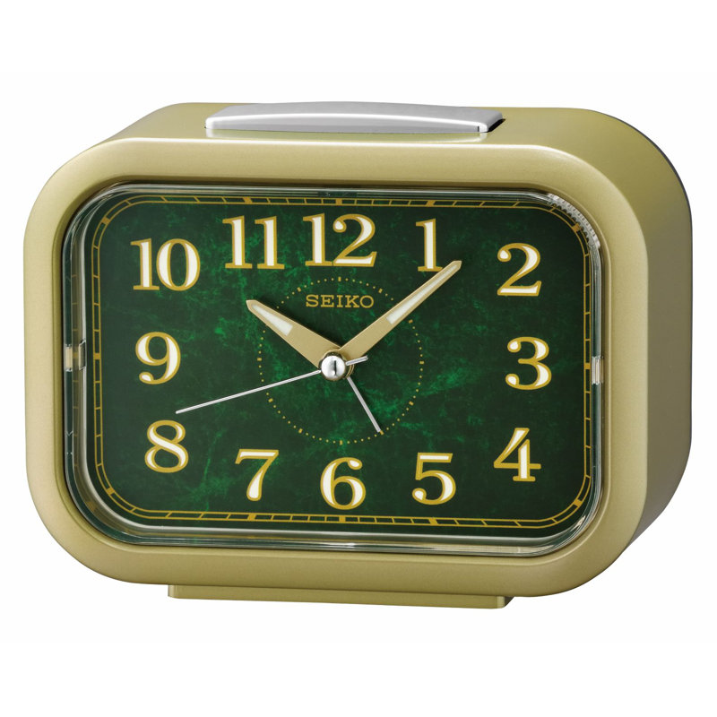QHK056GLH Alarm Clock, Green, Green