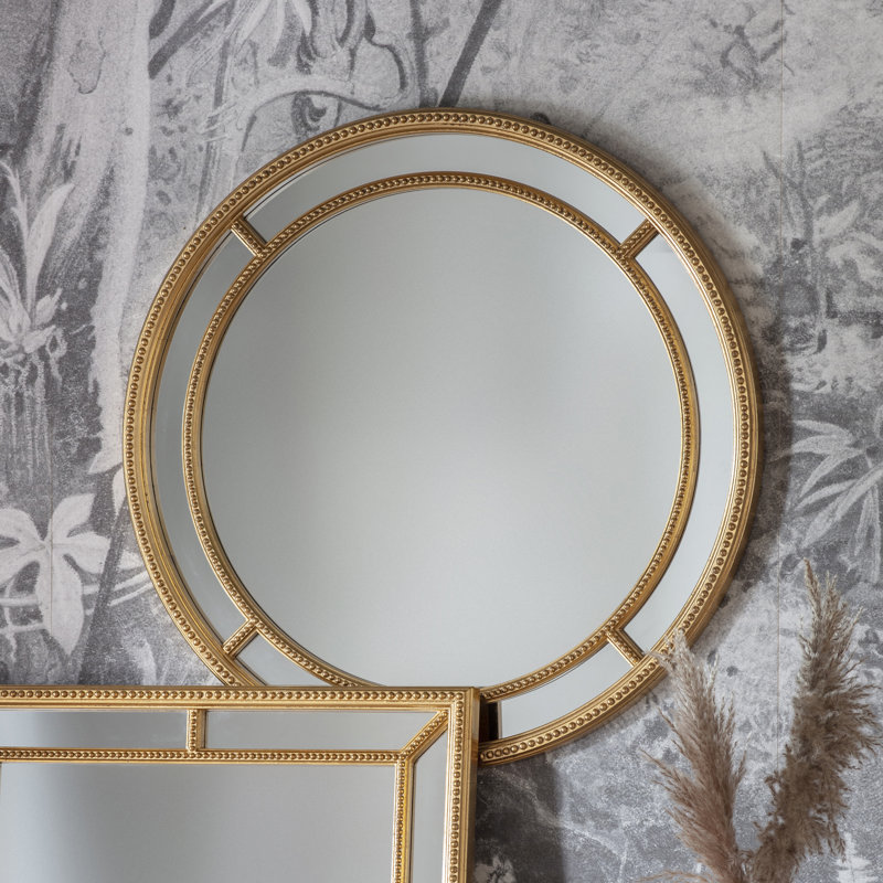 Chesterville Wood Flat Wall Mirror