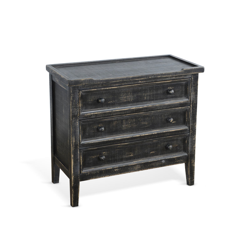 Commode latérale Ariel, Sable noir