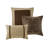 7 PC Pieced Comforter Set Natural