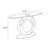 High-end light luxury console table