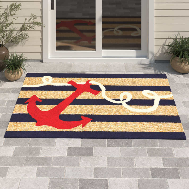 Paislee Striped Kitchen Mat, 60" W x 90" L