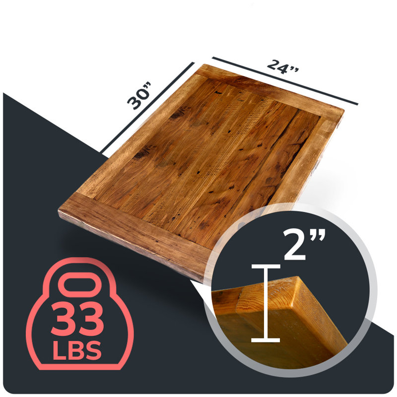 Plateau de table The Homestead Farmhouse, H 2 po x L 30 po x l 24 po